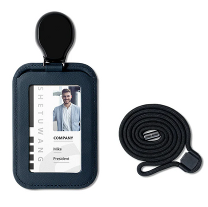 Retractable ID Badge Holder with Lanyard