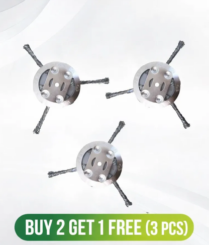 🔥🔥Hot Deal Summer SALE OFF UP TO 50%🔥🔥Universal Steel Wire Wheel Head Grass Trimmer Head