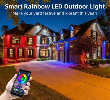 HOT SALE 49%OFF - Smart Rainbow LED Permanent Outdoor Light - Smartlight 🎁
