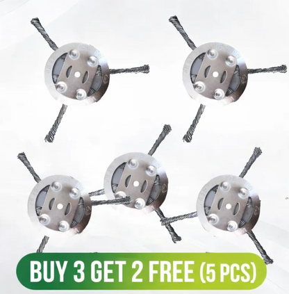 🔥🔥Hot Deal Summer SALE OFF UP TO 50%🔥🔥Universal Steel Wire Wheel Head Grass Trimmer Head