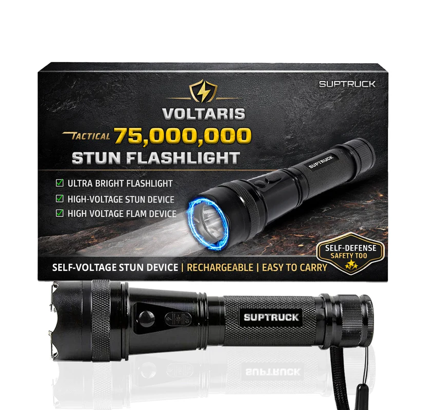 💥 2026 Flash Sale 75% OFF ️🔦 Blossdale Voltaris 75M Stun Flashlight⚡