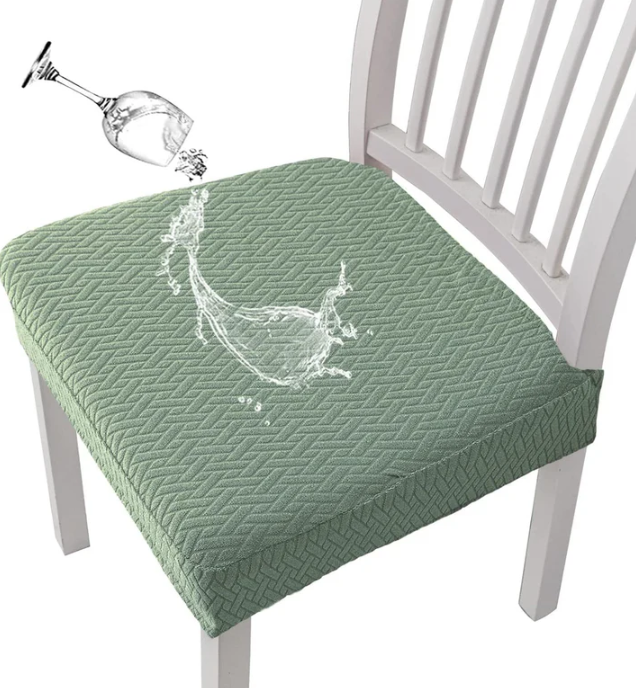 🎅🔥 Waterproof Jacquard Chair Covers! Durable, Stylish & Easy-Clean 🪑✨