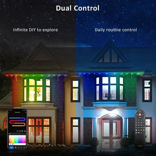 HOT SALE 49%OFF - Smart Rainbow LED Permanent Outdoor Light - Smartlight 🎁