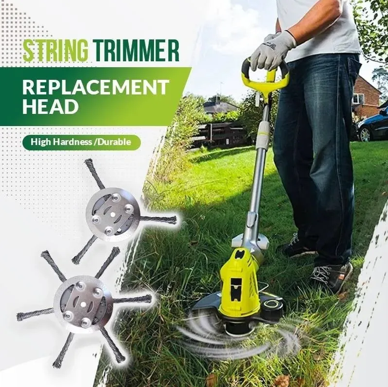 🔥🔥Hot Deal Summer SALE OFF UP TO 50%🔥🔥Universal Steel Wire Wheel Head Grass Trimmer Head