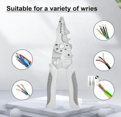 Universal Quick Lever Electrical Wire Connectors (24-12 AWG) Assortment (50/100Pcs) + Wire Stripper