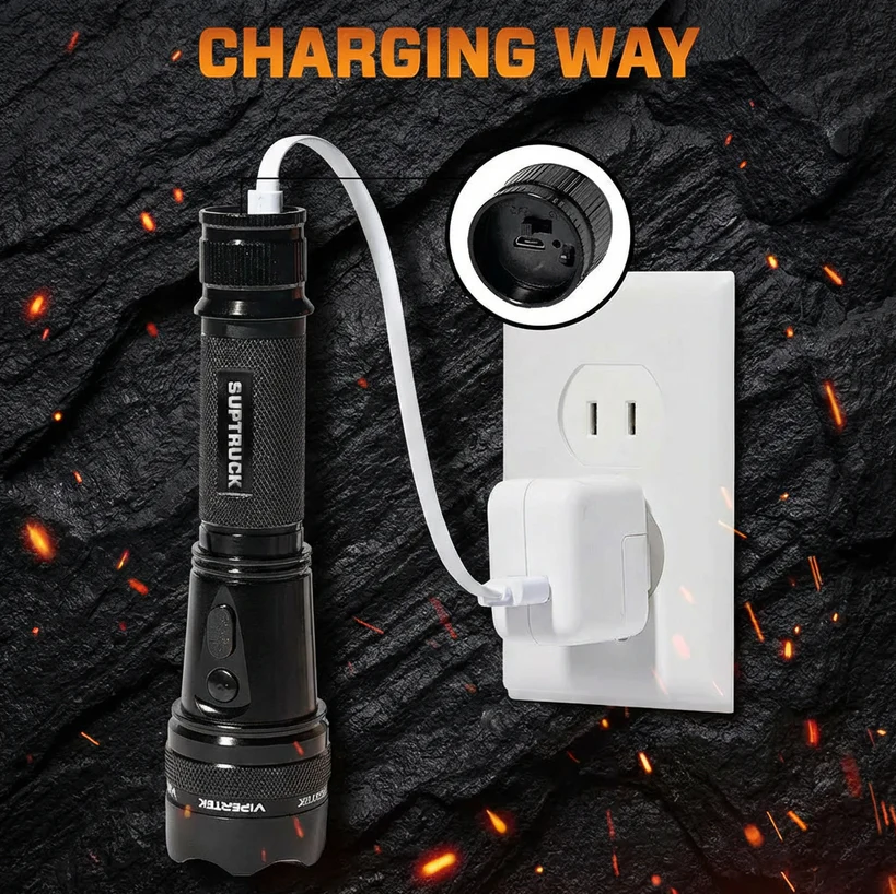 💥 2026 Flash Sale 75% OFF ️🔦 Blossdale Voltaris 75M Stun Flashlight⚡