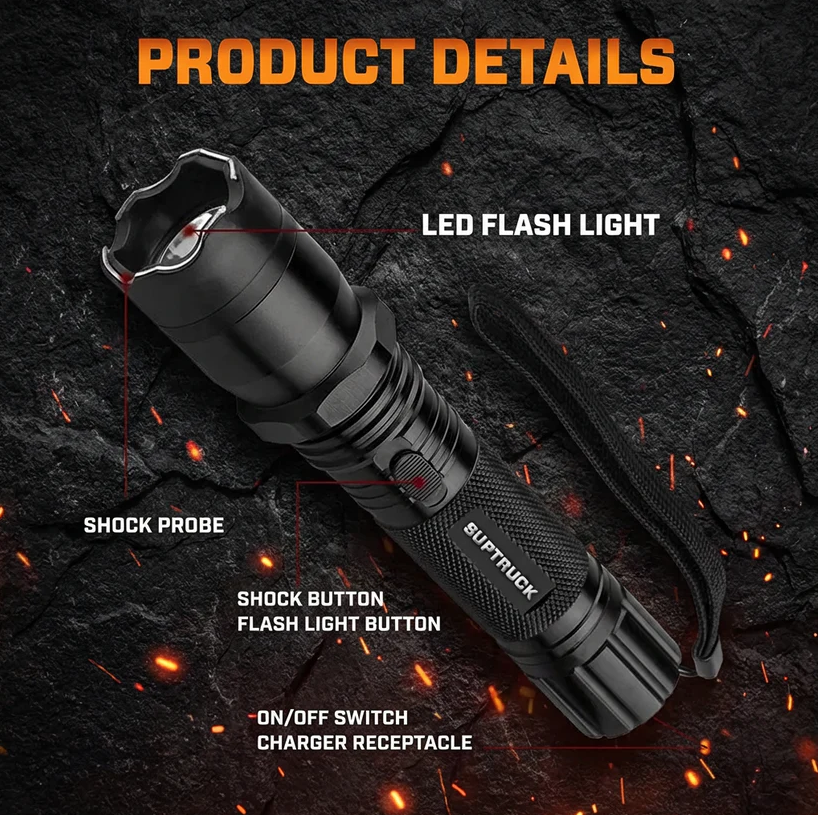 💥 2026 Flash Sale 75% OFF ️🔦 Blossdale Voltaris 75M Stun Flashlight⚡