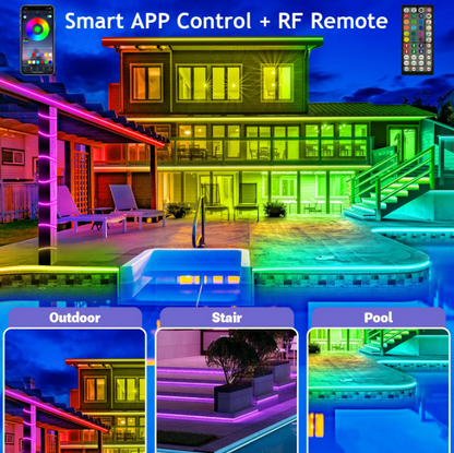 HOT SALE 49%OFF - Smart Rainbow LED Permanent Outdoor Light - Smartlight 🎁