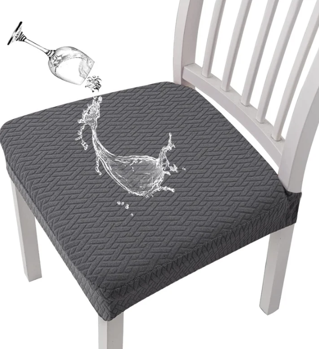 🎅🔥 Waterproof Jacquard Chair Covers! Durable, Stylish & Easy-Clean 🪑✨
